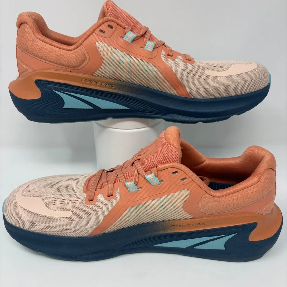 Altra Paradigm 7 Womens Size 9.5 Orange Black Athletic Running Shoes AL0A82CG447